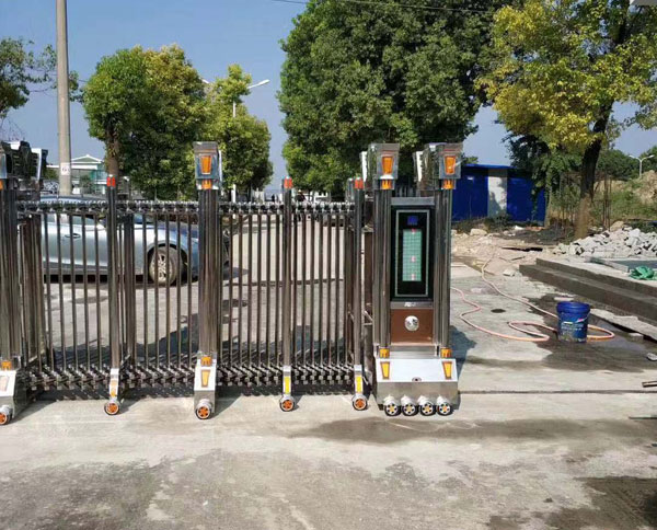 荊門電動(dòng)伸縮門案例展示